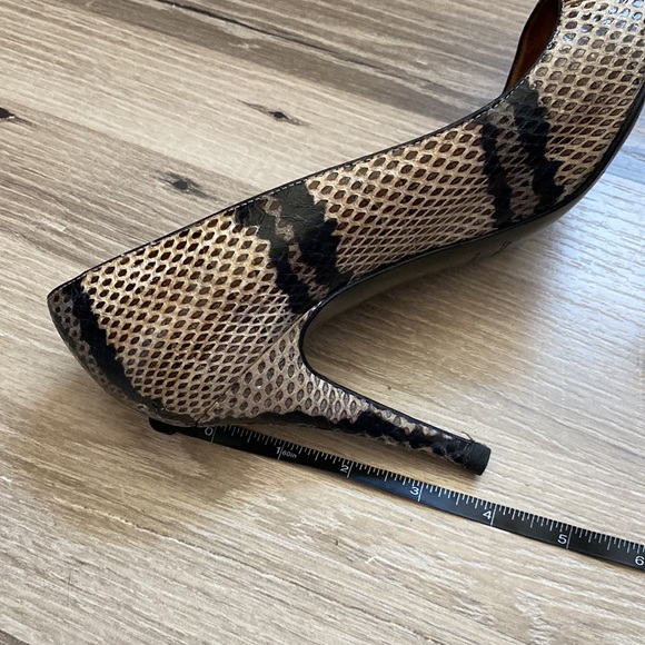 Sergio Rossi Snakeskin Pumps - Picture 10 of 11
